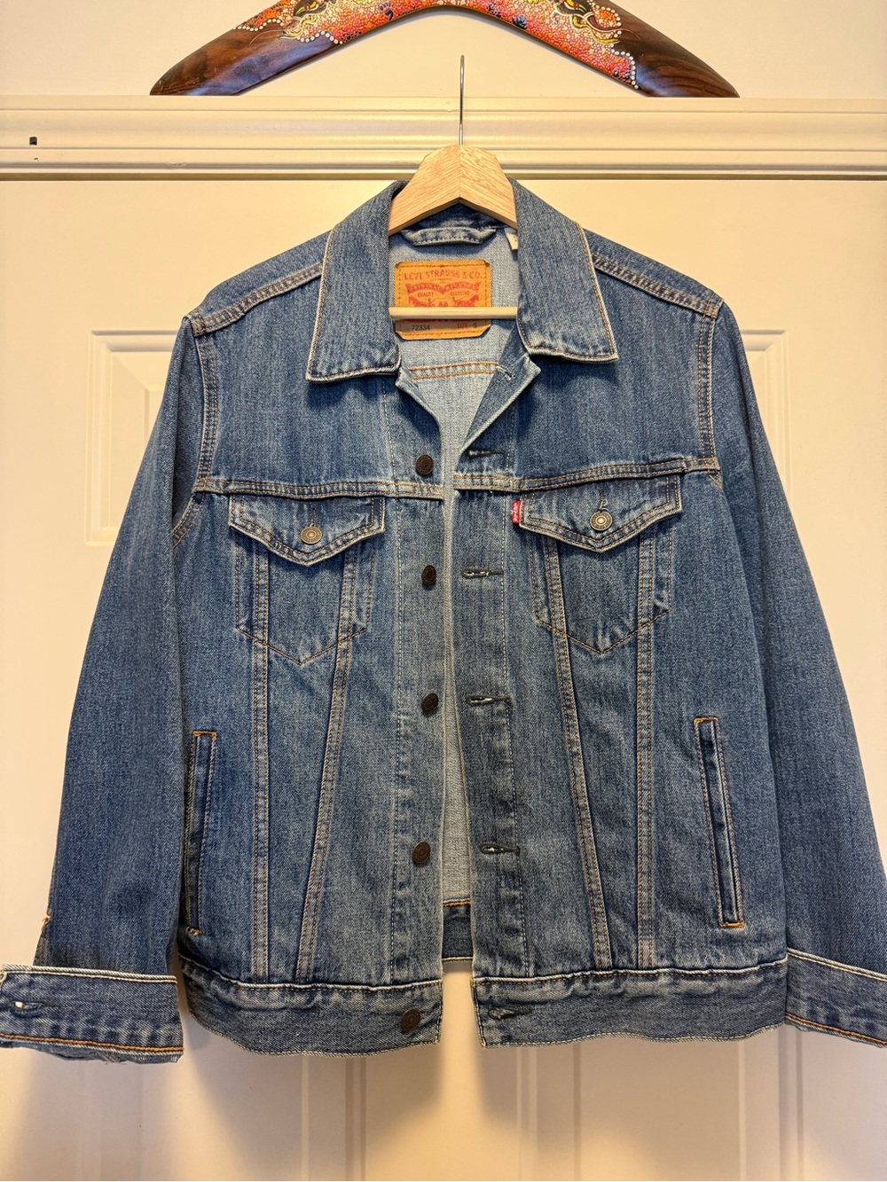Levi's Men's Light Blue Denim Trucker Jacket